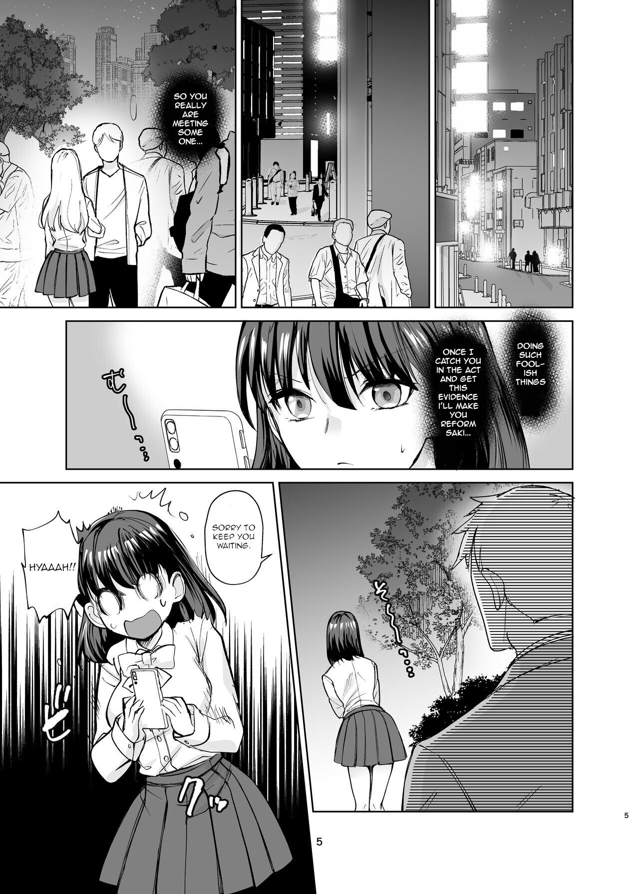 Hentai Manga Comic-The story of a serious childhood friend who becomes deeply involved in 'P-services' and ends up addicted to sex-Read-4